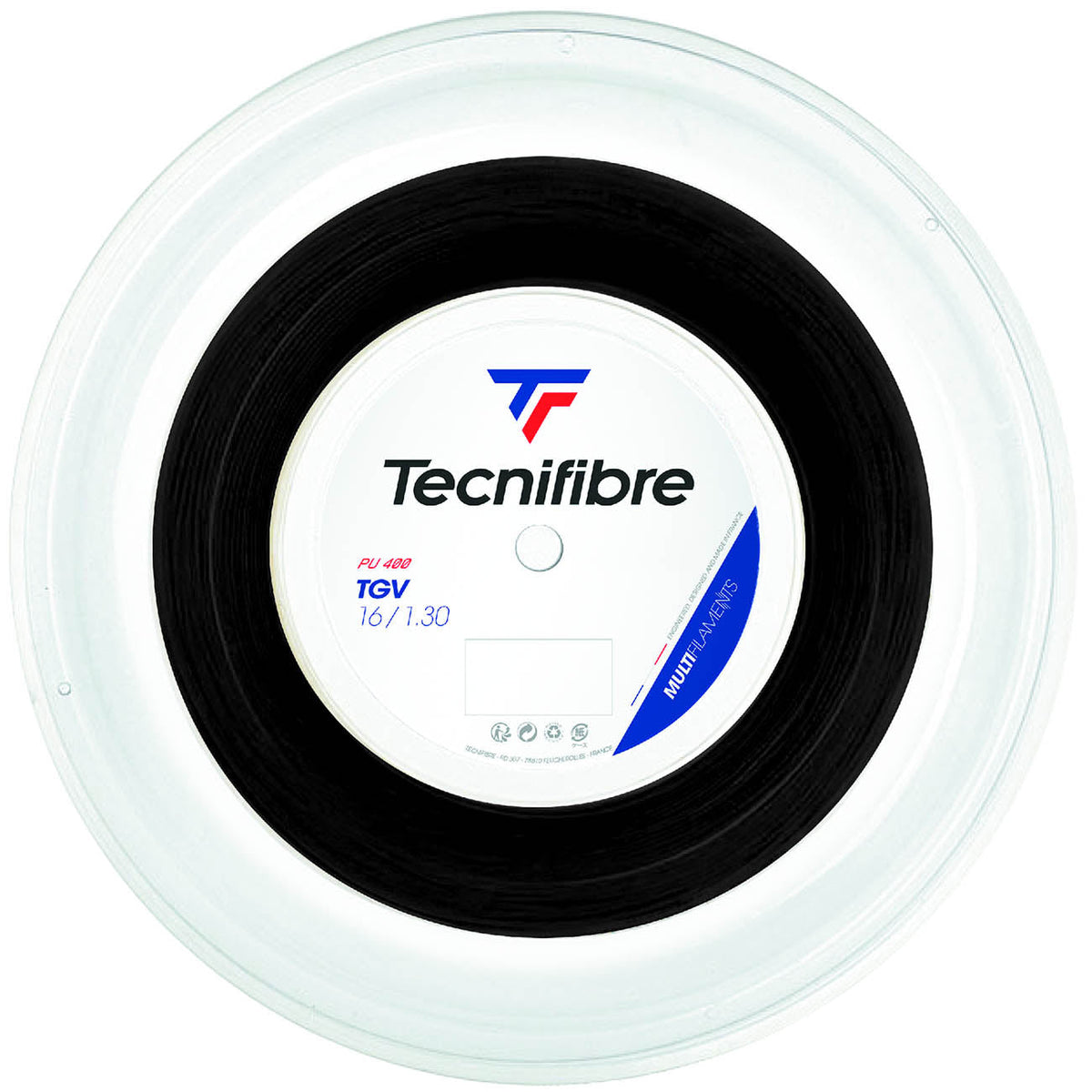 Tecnifibre TGV Tennis String - 200m Reel | Black - Tecnifibre
