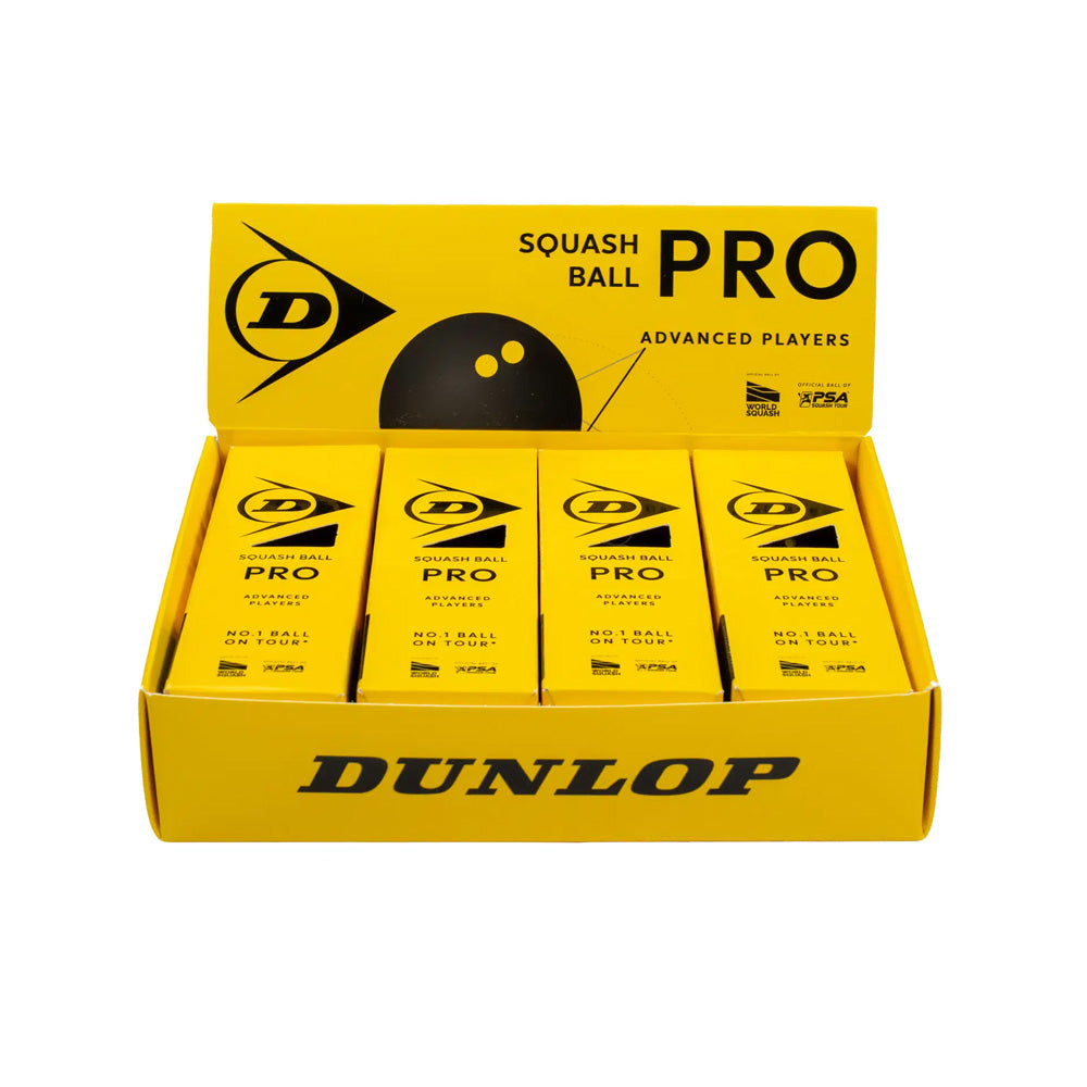 Dunlop Pro 4X3 Squash Balls - Dunlop