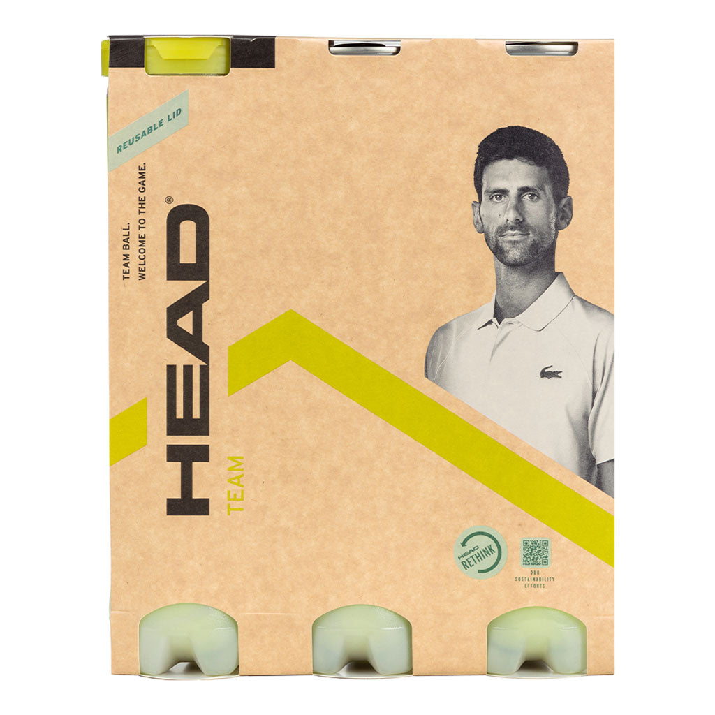 Head Team Tennis Balls | yellow - Head