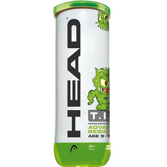 Head TIP Green Mini Tennis Balls - Tube of 3 | green - Head