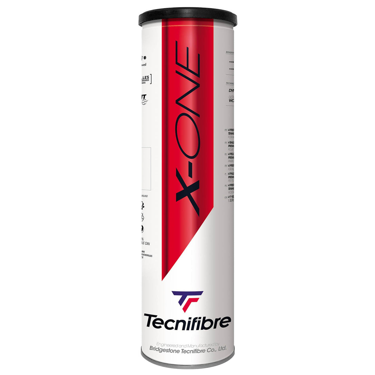 Tecnifibre X-One Tennis Balls - Tecnifibre