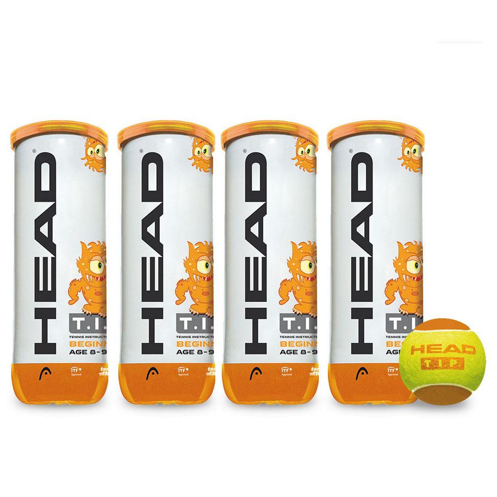 Head TIP Orange Mini Tennis Balls - 1 Dozen | orange - Head