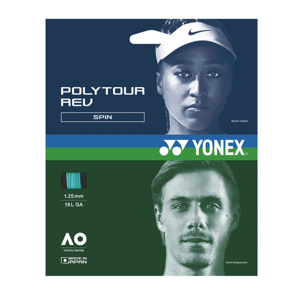 Yonex PolyTour Rev 125 Tennis String Set - Yonex