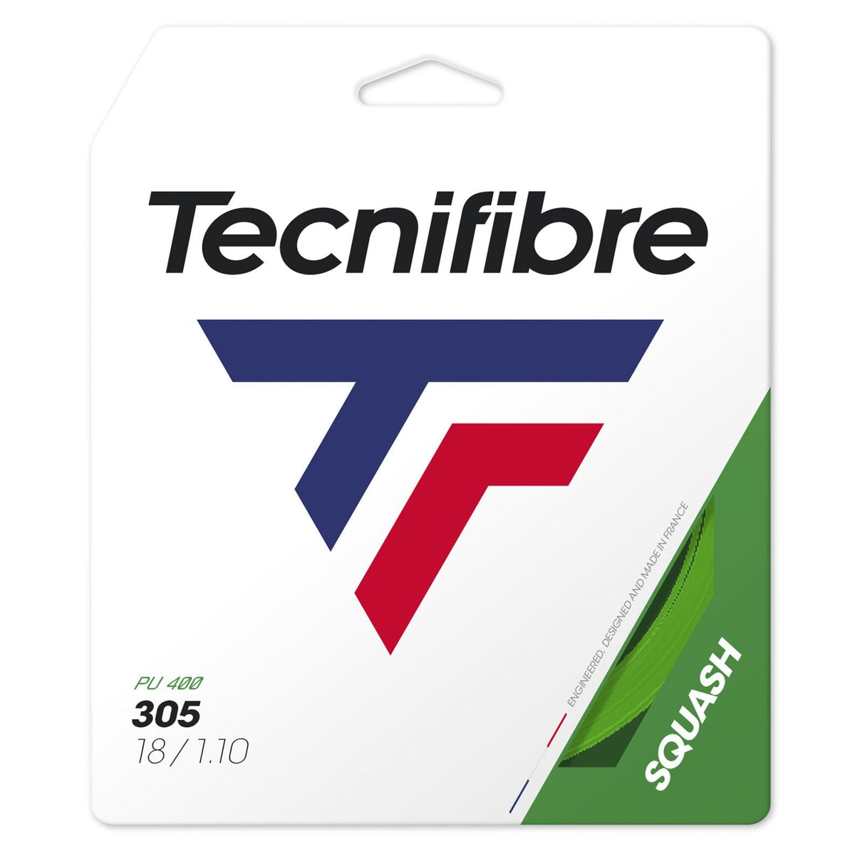 Tecnifibre 305 Premium Green Squash String - Single Set | green - Tecnifibre