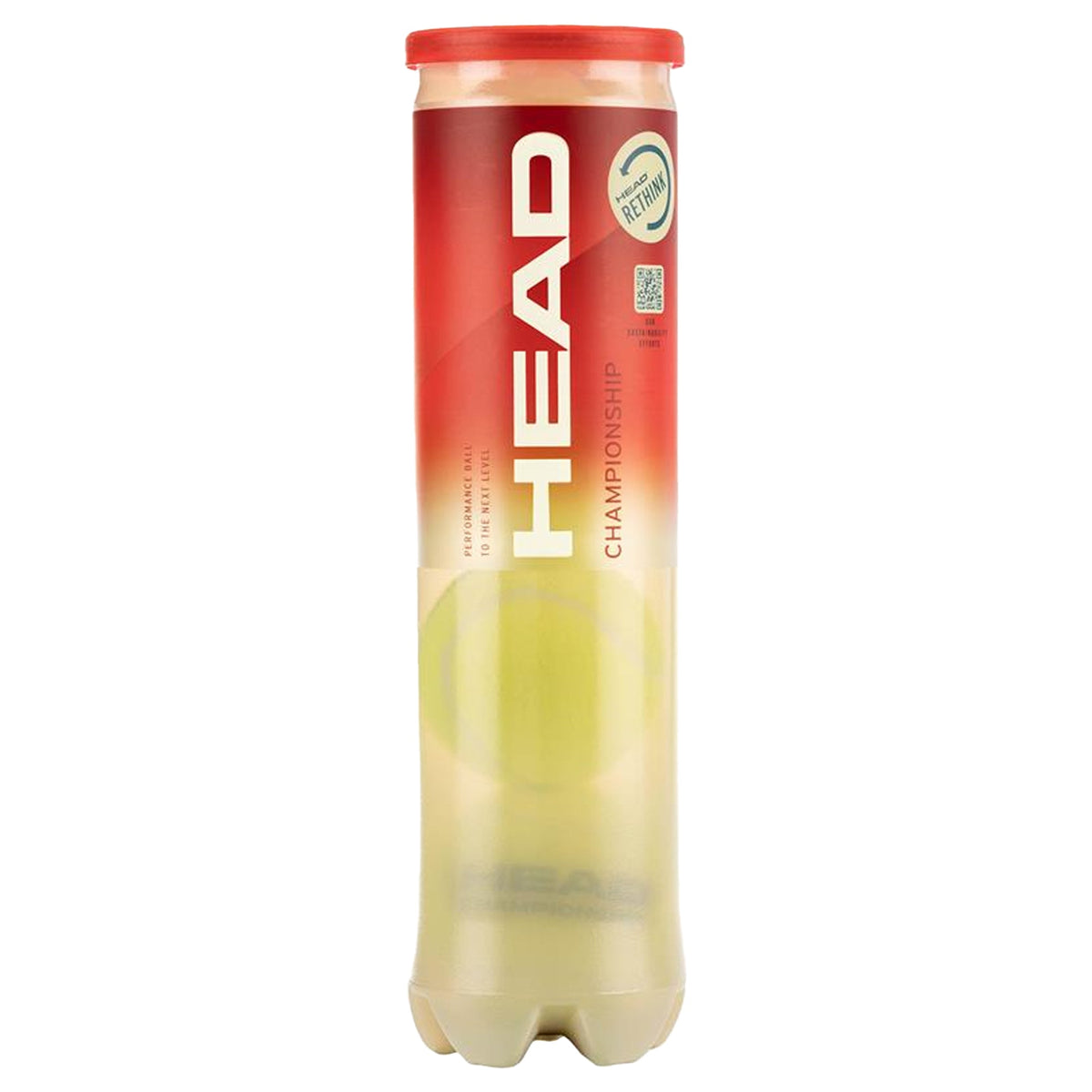 Head Championship Tennis Balls - Tube of 4 - Head