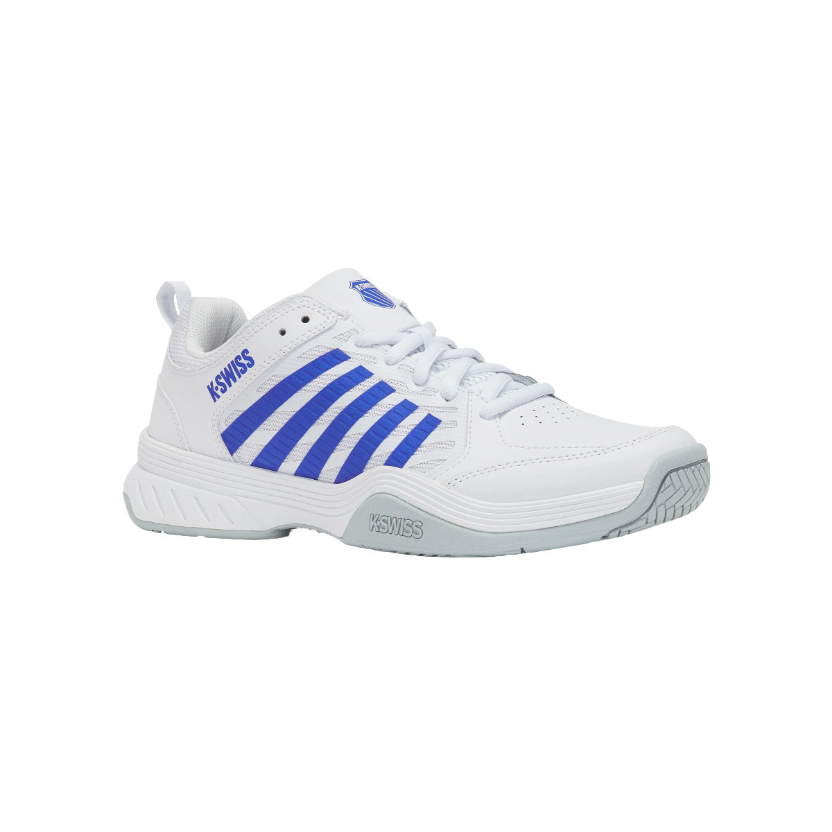 K-Swiss Court Express 2 Mens Tennis Shoe | White/Blue - K-SWISS