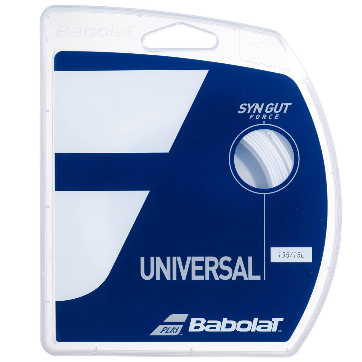 Babolat Force Synthetic Gut Tennis String - 12m Set | white - Babolat