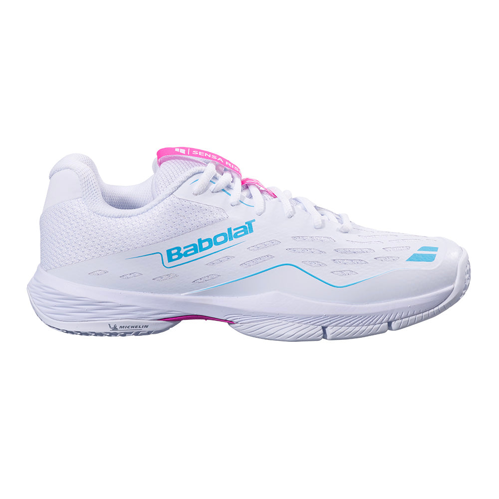 BABOLAT SENSA RISE WOMEN White FW25 (Shoes) by Babolat