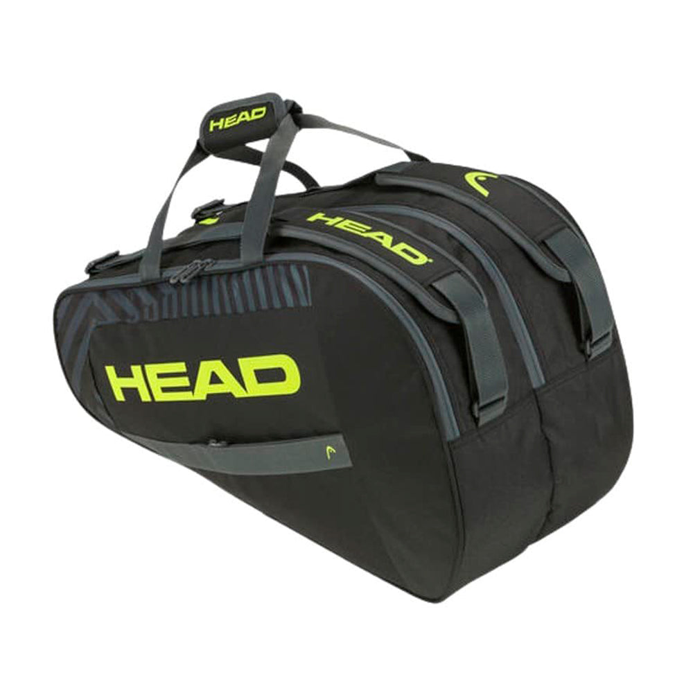 HEAD BASE Padel Bag M 2023 Black/Yellow (Padel Bag) by Head