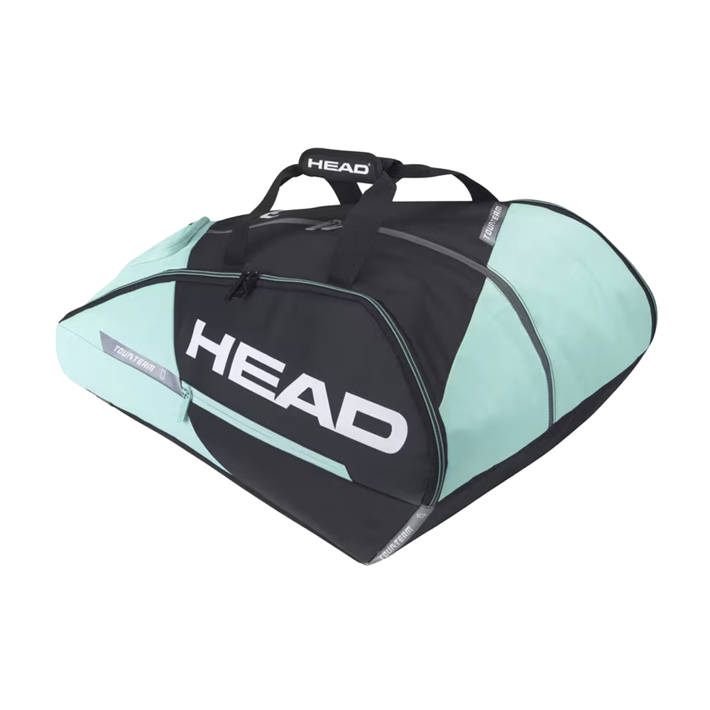 HEAD TOUR TEAM Monstercombi Black/Turquoise (Padel Bag) by Head