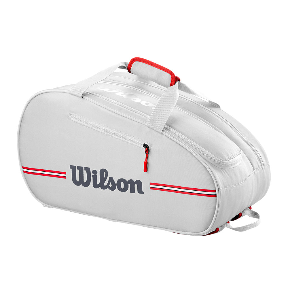 WILSON TEAM Padel Bag Off White (Padel Bag) by Wilson