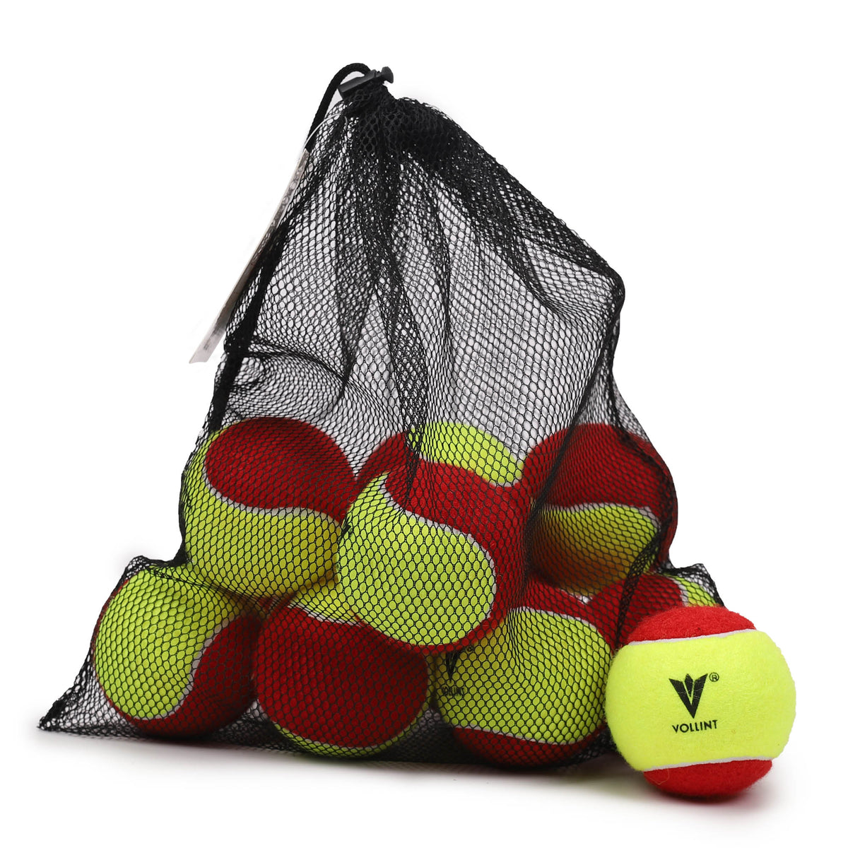 Vollint Mini Red Felt Tennis Balls | red - Vollint
