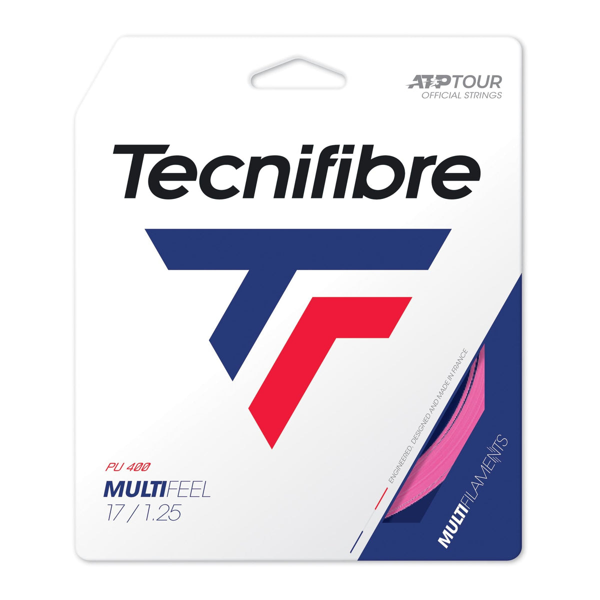 Tecnifibre MultiFeel Tennis String Set | Natural - Tecnifibre