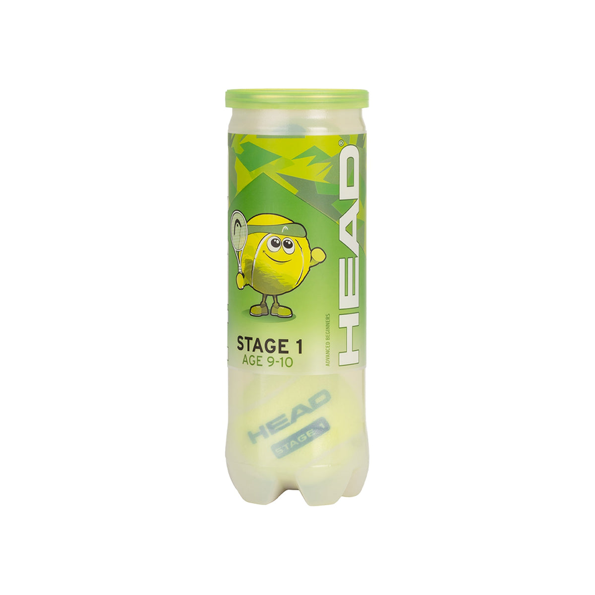 Head Stage 1 Green Mini Tennis Balls | green - Head