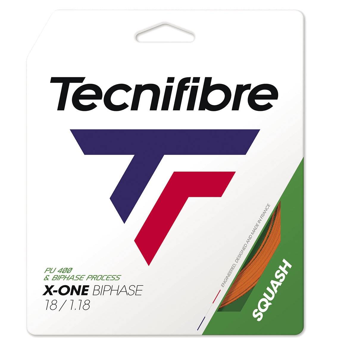 Tecnifibre X-One Biphase Squash String Set - Tecnifibre