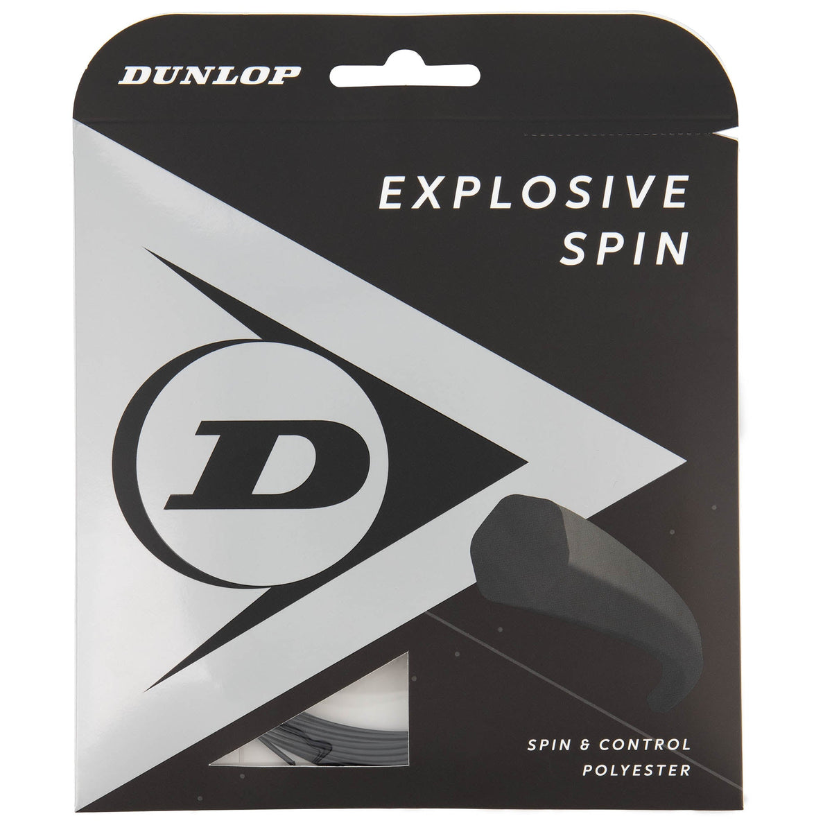 Dunlop Explosive Spin Tennis String Set | Black - Dunlop