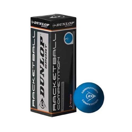 Dunlop Competition Racketball Ball - 3 Ball Box - Dunlop